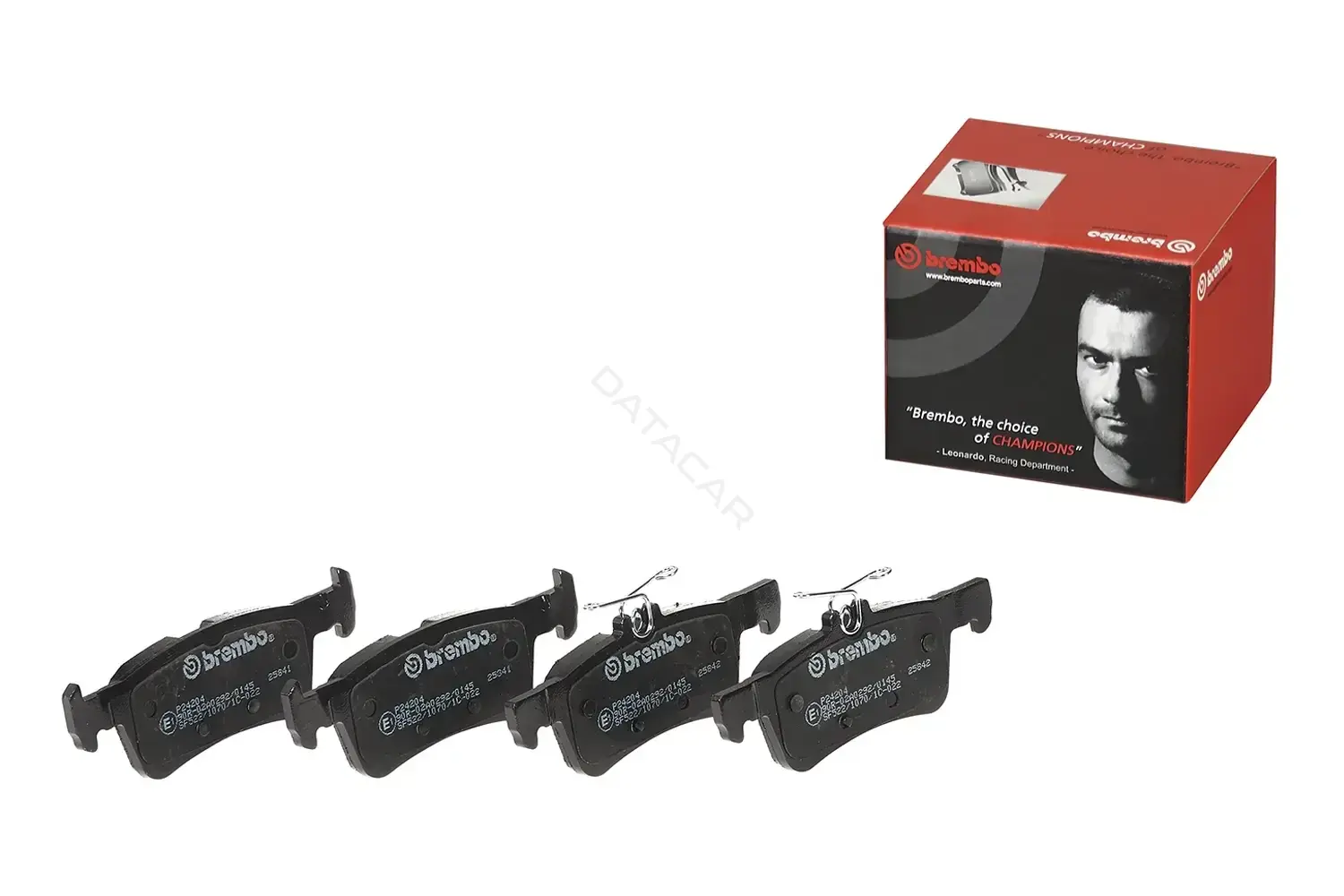 Тормозные колодки BREMBO P24204