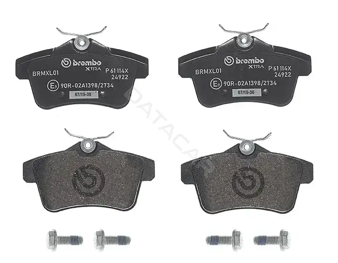 Тормозные колодки BREMBO P61114X