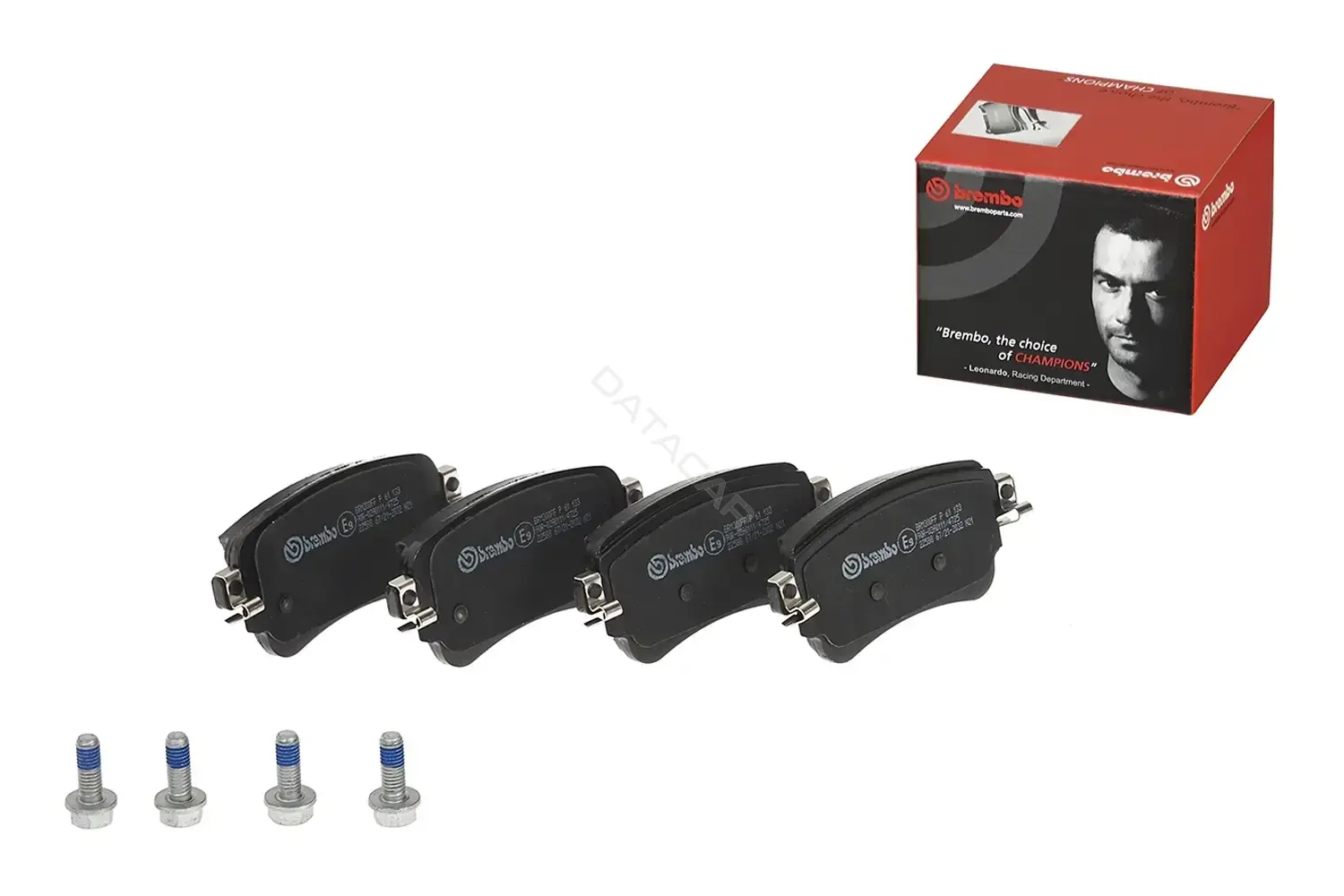 Тормозные колодки BREMBO P61133