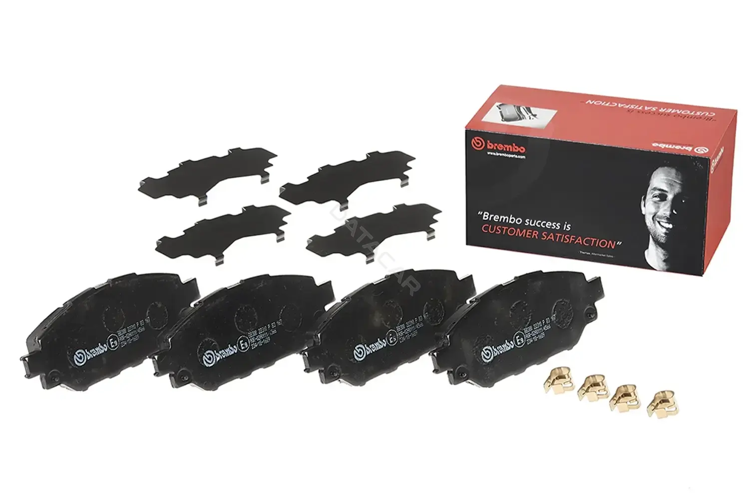 Тормозные колодки BREMBO P83167