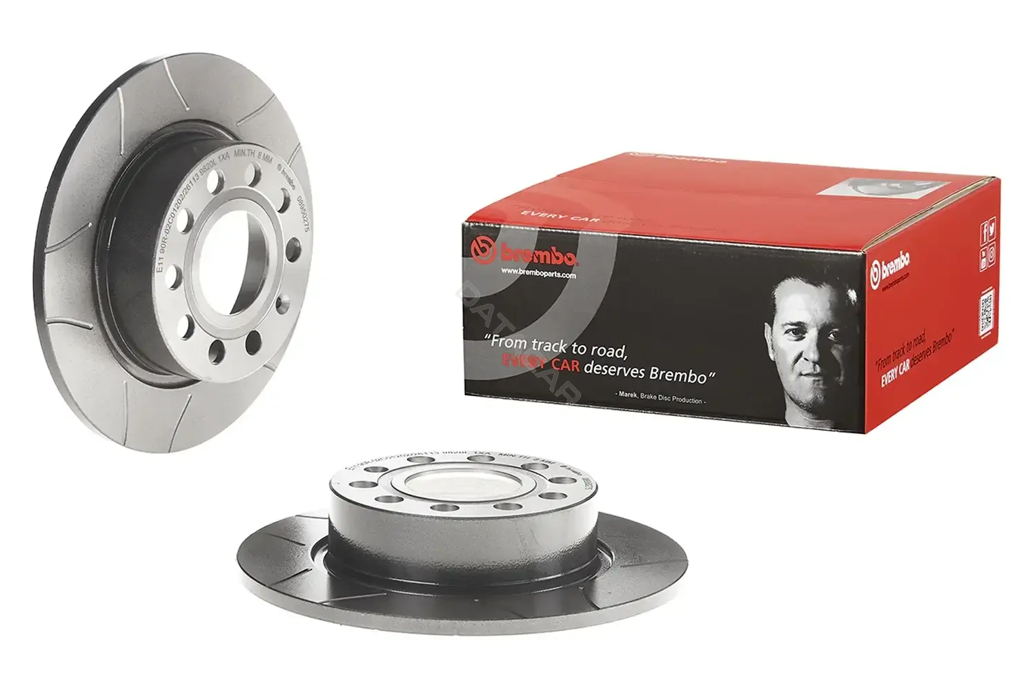 Тормозные диски BREMBO 08.9502.75