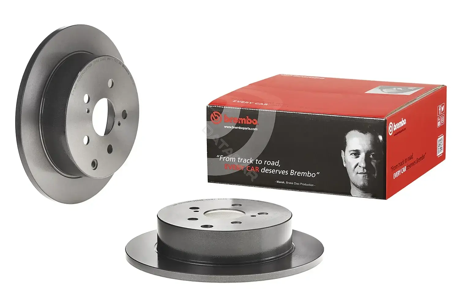 Тормозные диски BREMBO 08.D712.11