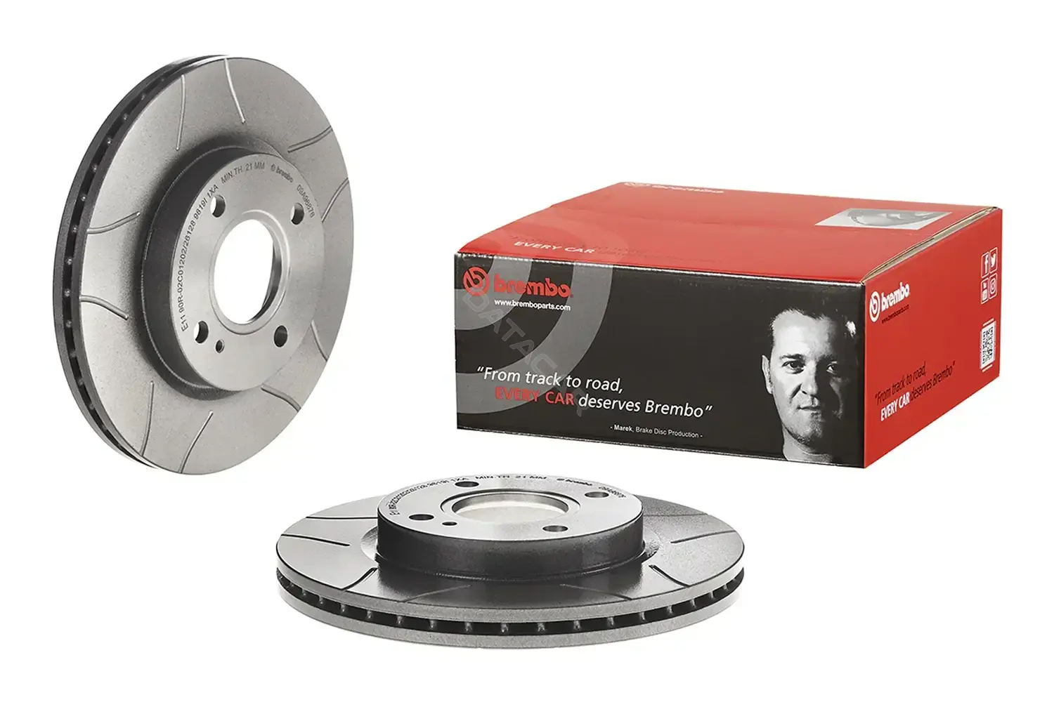 Тормозные диски BREMBO 09.A968.76