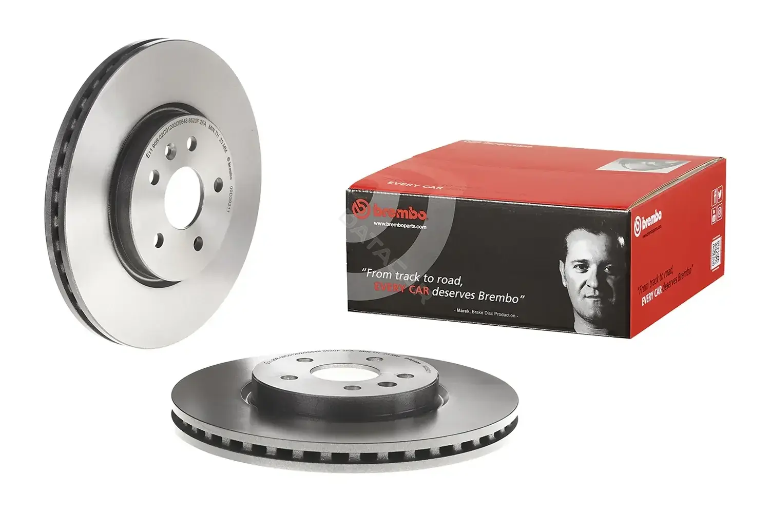 Тормозные диски BREMBO 09.D392.11