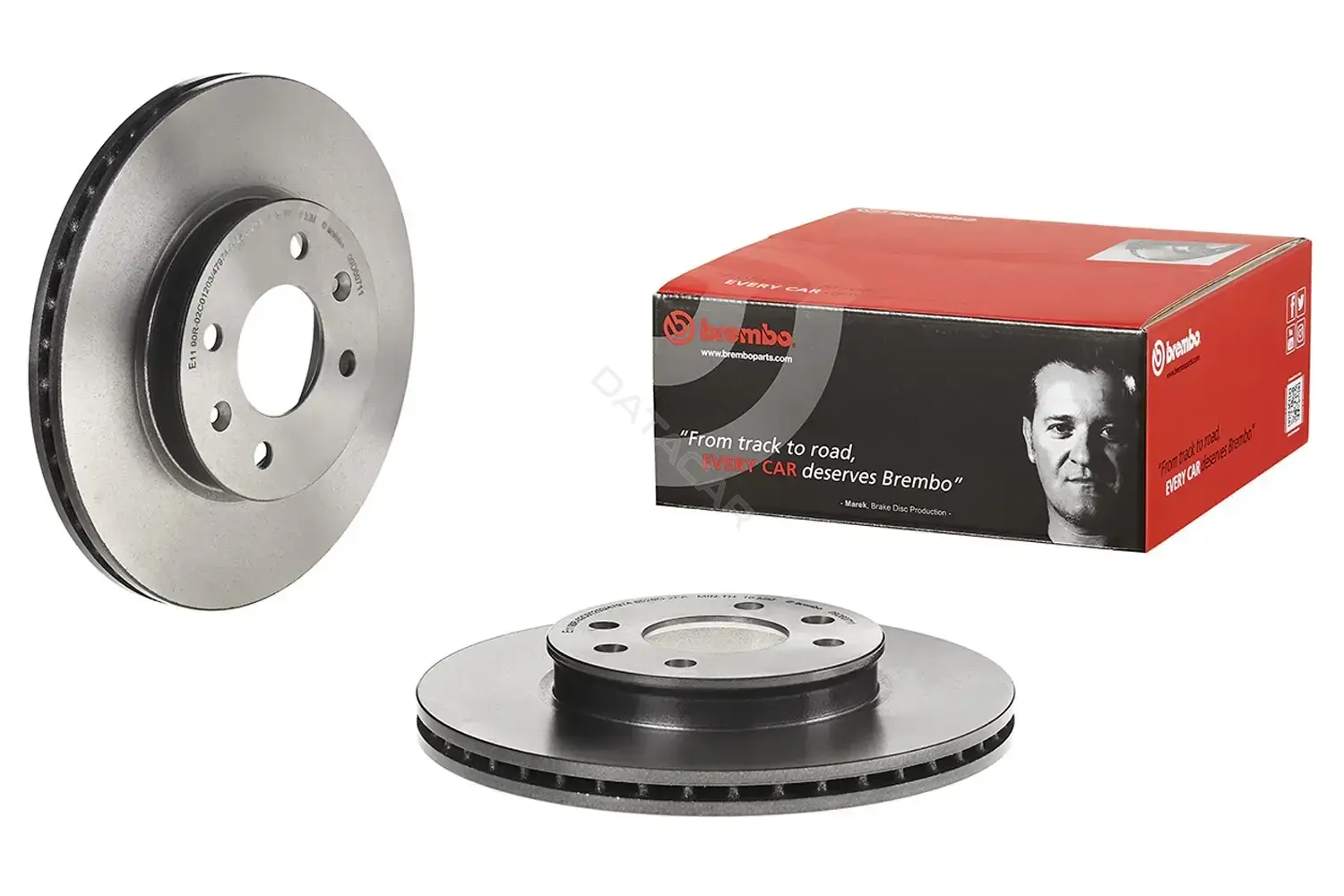 Тормозные диски BREMBO 09.D607.11