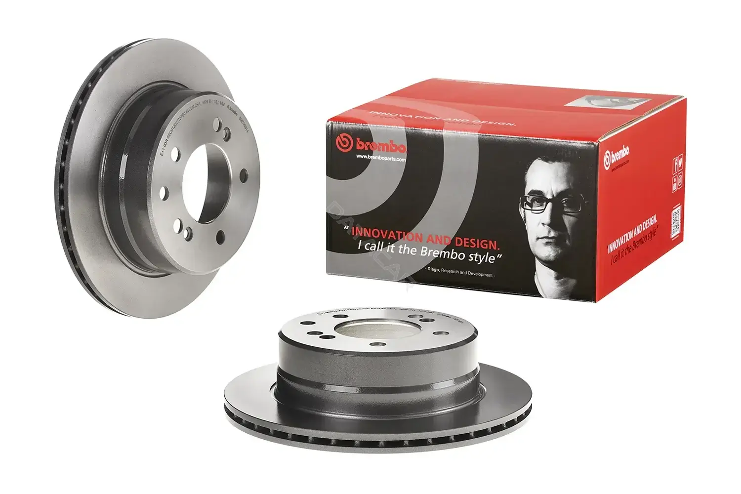 Тормозные диски BREMBO 09.E168.11