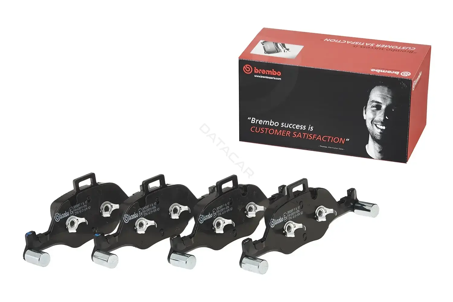 Тормозные колодки BREMBO P06107
