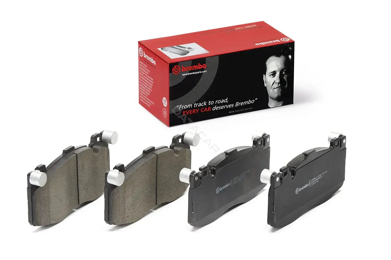 Тормозные колодки BREMBO P06112