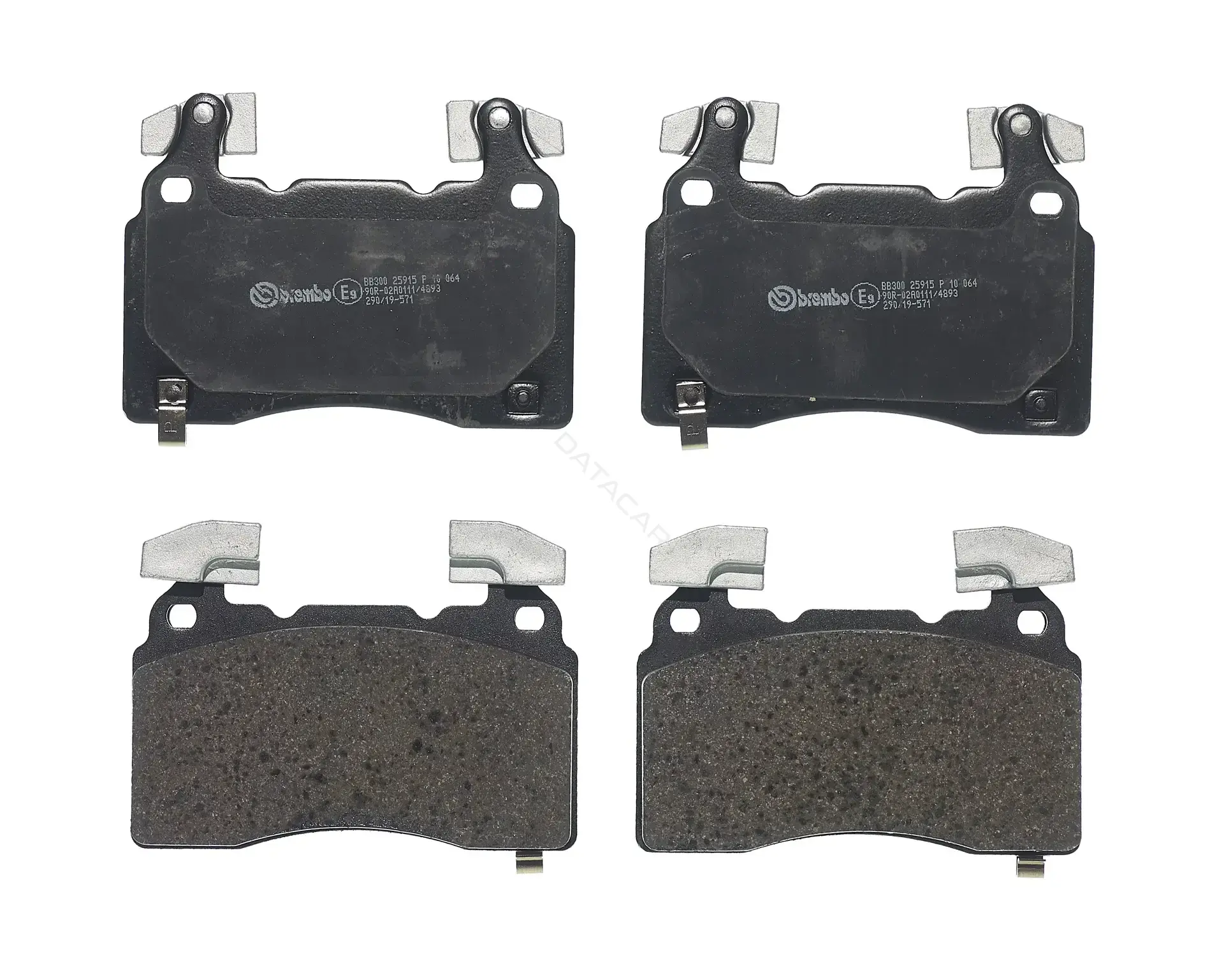 Тормозные колодки BREMBO P10064