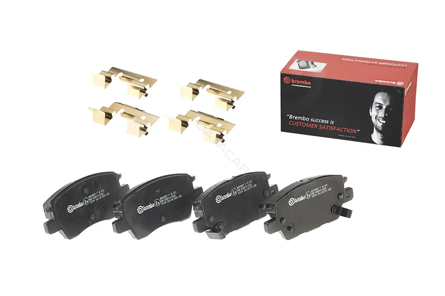 Тормозные колодки BREMBO P10073