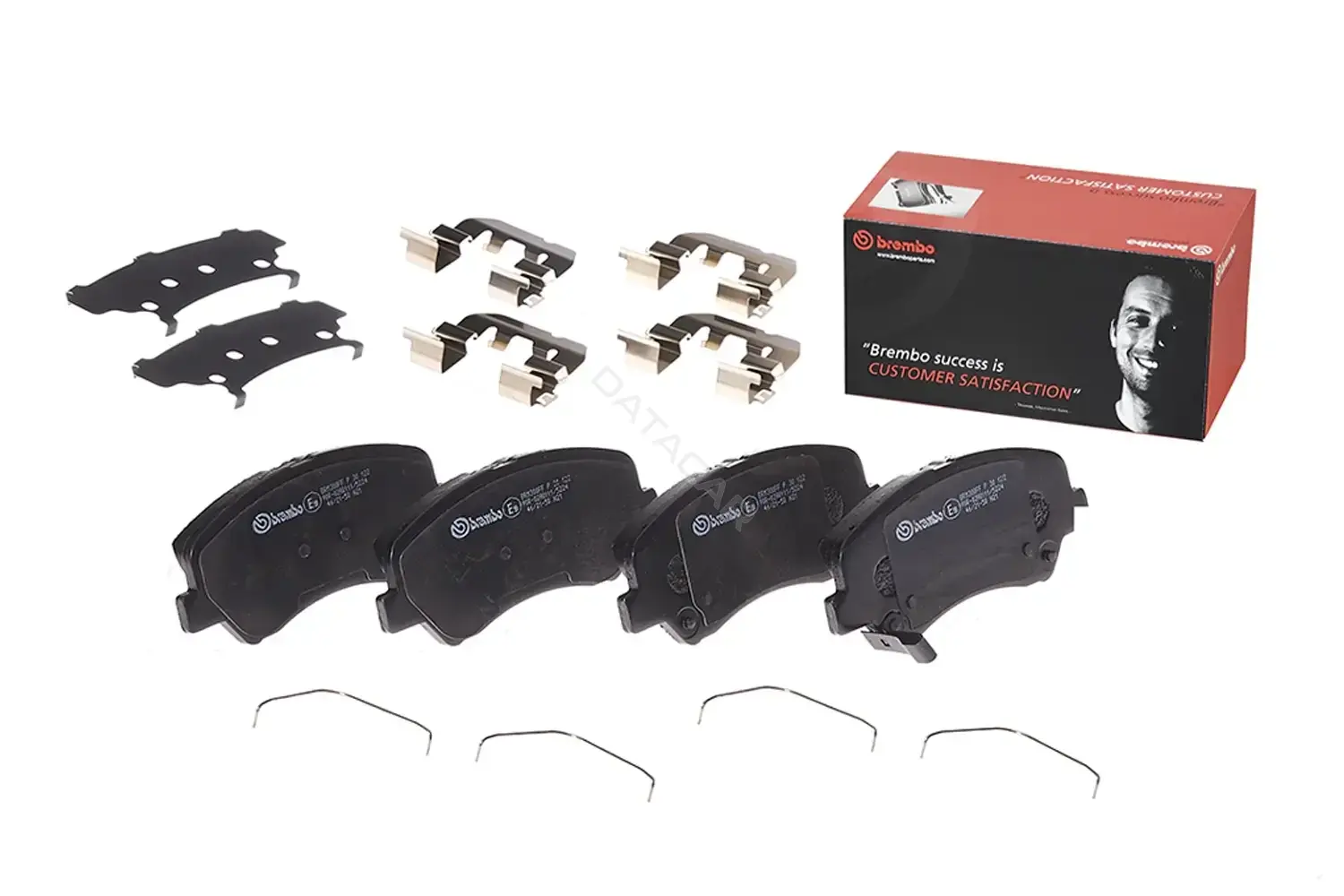 Тормозные колодки BREMBO P30122