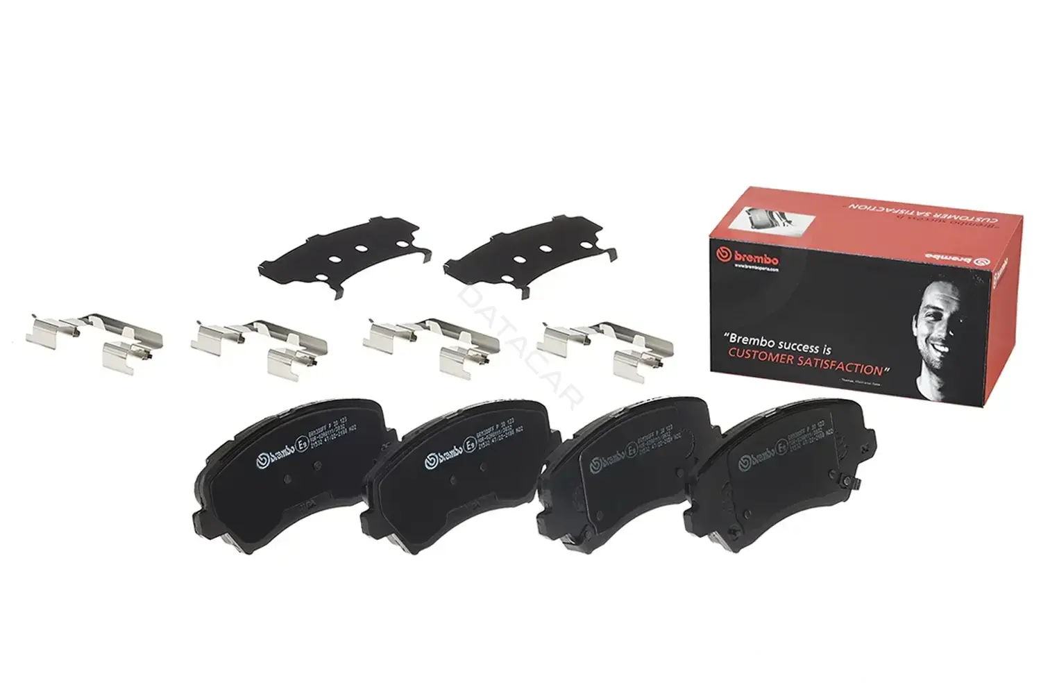 Тормозные колодки BREMBO P30123
