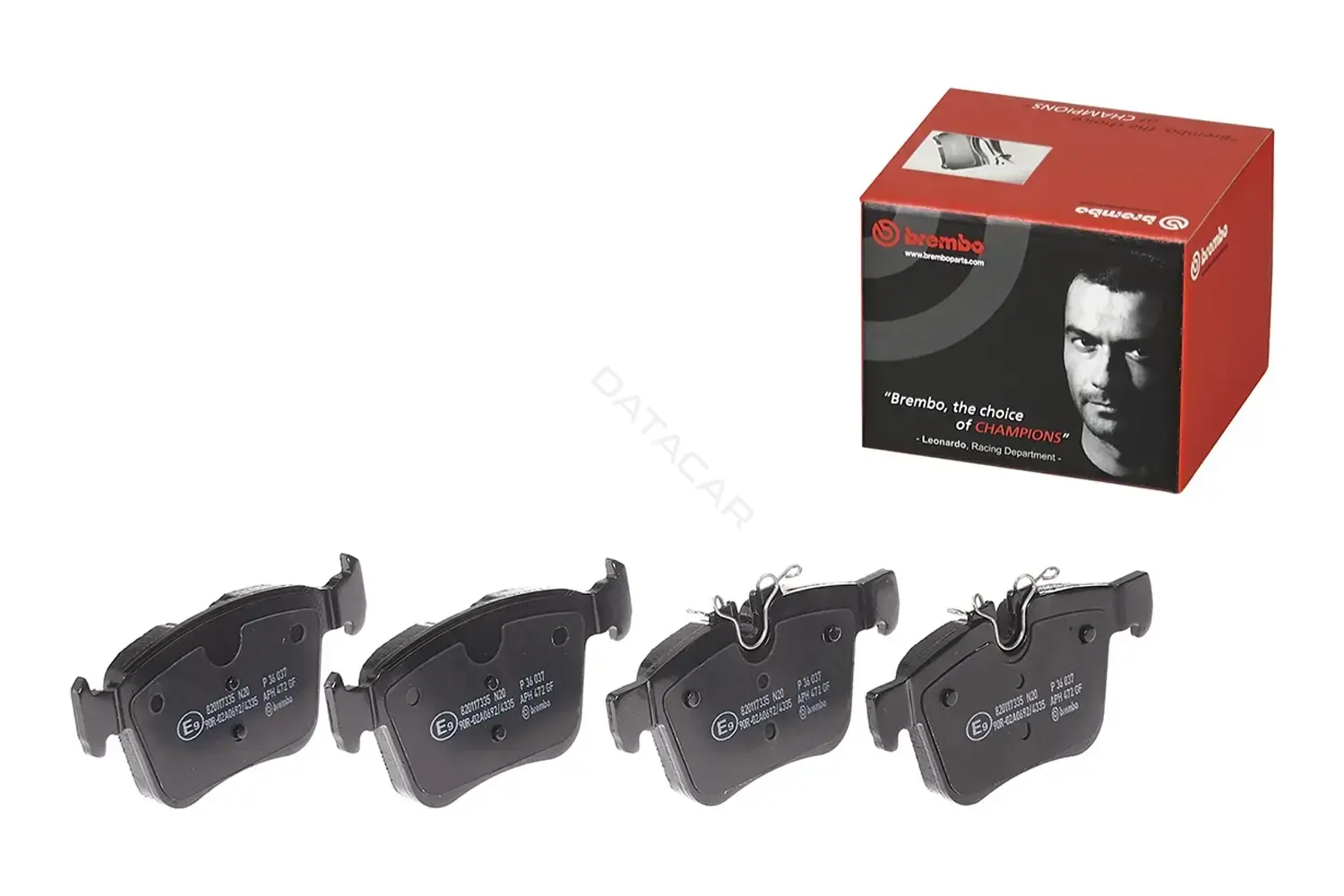 Тормозные колодки BREMBO P36037