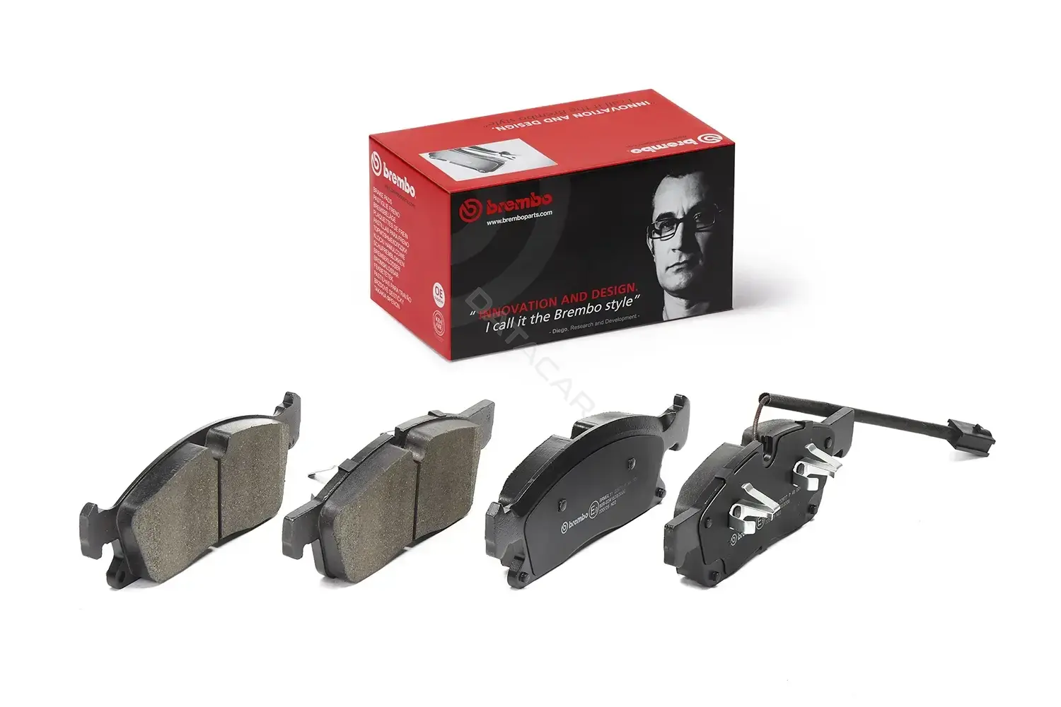 Тормозные колодки BREMBO P48001