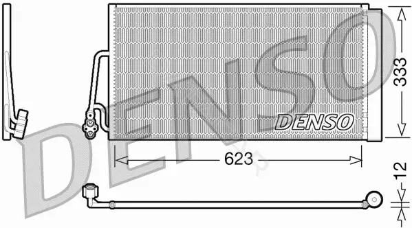 Радиатор кондиционера DENSO DCN05102