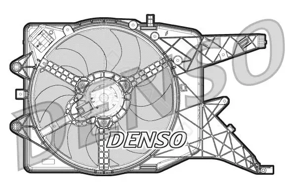 Вентилятор радиатора DENSO DER20011