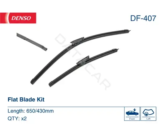 Щетки стеклоочистителя DENSO DF-407