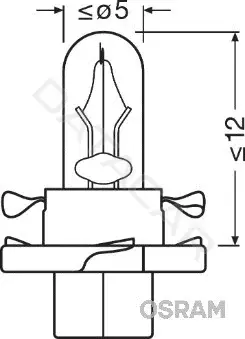Лампочки OSRAM 2452MFX6