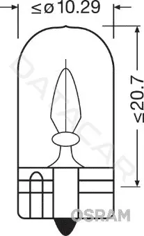 Лампочки OSRAM 2820