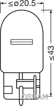 Лампочки OSRAM 7505-02B