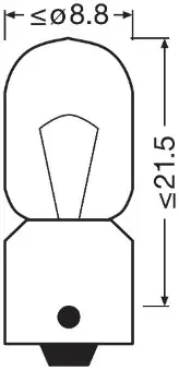 Лампочки OSRAM 3893-2BL