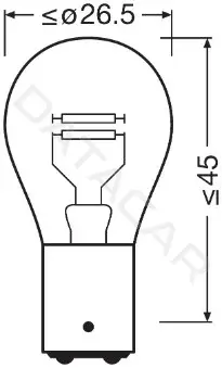 Лампочки OSRAM 7225-2BL