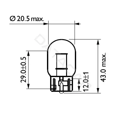 Лампочки PHILIPS 12065CP