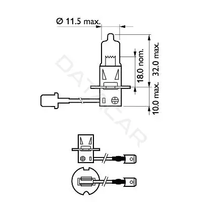 Лампочки PHILIPS 12336LLECOC1