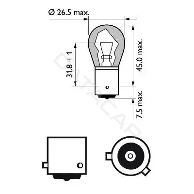 Лампочки PHILIPS 12496NACP