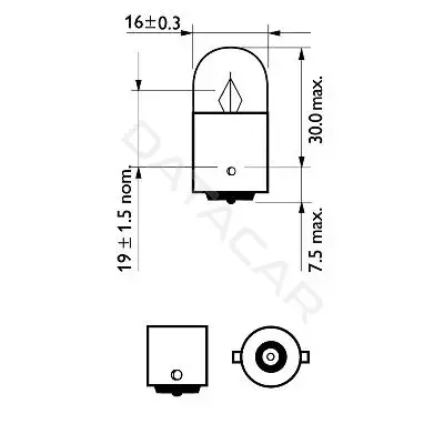 Лампочки PHILIPS 12821CP