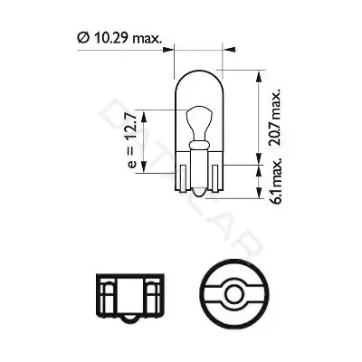 Лампочки PHILIPS 13961CP