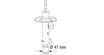 Амортизаторы KYB 339710