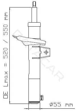 Амортизаторы KYB 3358015