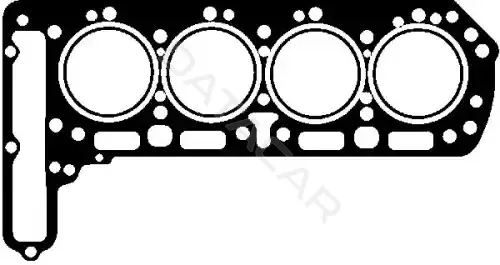 Прокладка ГБЦ GLASER H02654-00
