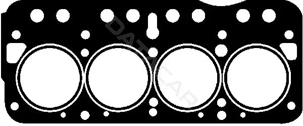 Прокладка ГБЦ GLASER H03868-00
