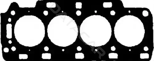 Прокладка ГБЦ GLASER H04580-00