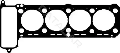 Прокладка ГБЦ GLASER H06542-00