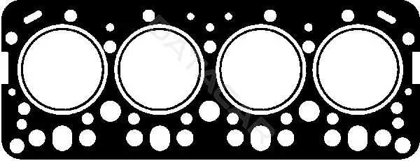 Прокладка ГБЦ GLASER H06604-00