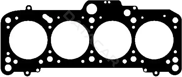 Прокладка ГБЦ GLASER H12391-10