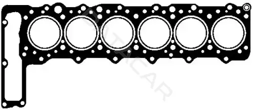 Прокладка ГБЦ GLASER H50092-00