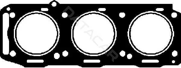 Прокладка ГБЦ GLASER H50272-00