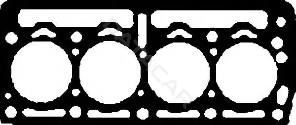 Прокладка ГБЦ GLASER H50276-00