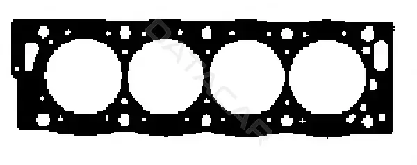 Прокладка ГБЦ GLASER H80031-00