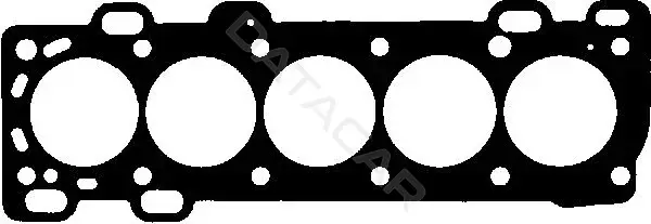 Прокладка ГБЦ GLASER H80116-00