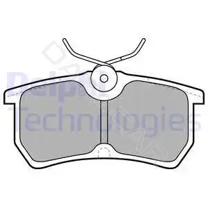 Тормозные колодки DELPHI LP1316