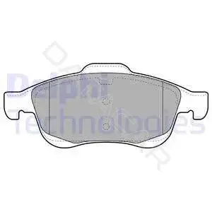 Тормозные колодки DELPHI LP2101
