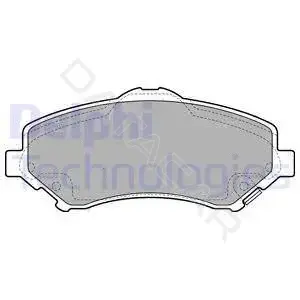 Тормозные колодки DELPHI LP2143