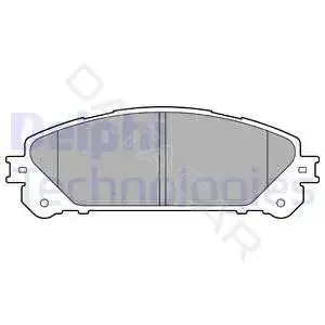 Тормозные колодки DELPHI LP2201