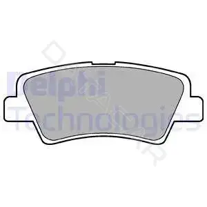 Тормозные колодки DELPHI LP2295