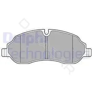 Тормозные колодки DELPHI LP3136